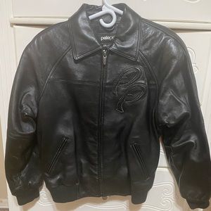 Pelle Pelle boys leather jacket size 12 GOOD CONDITION !!